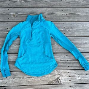 Lululemon Athletica Turquoise Sweatshirt